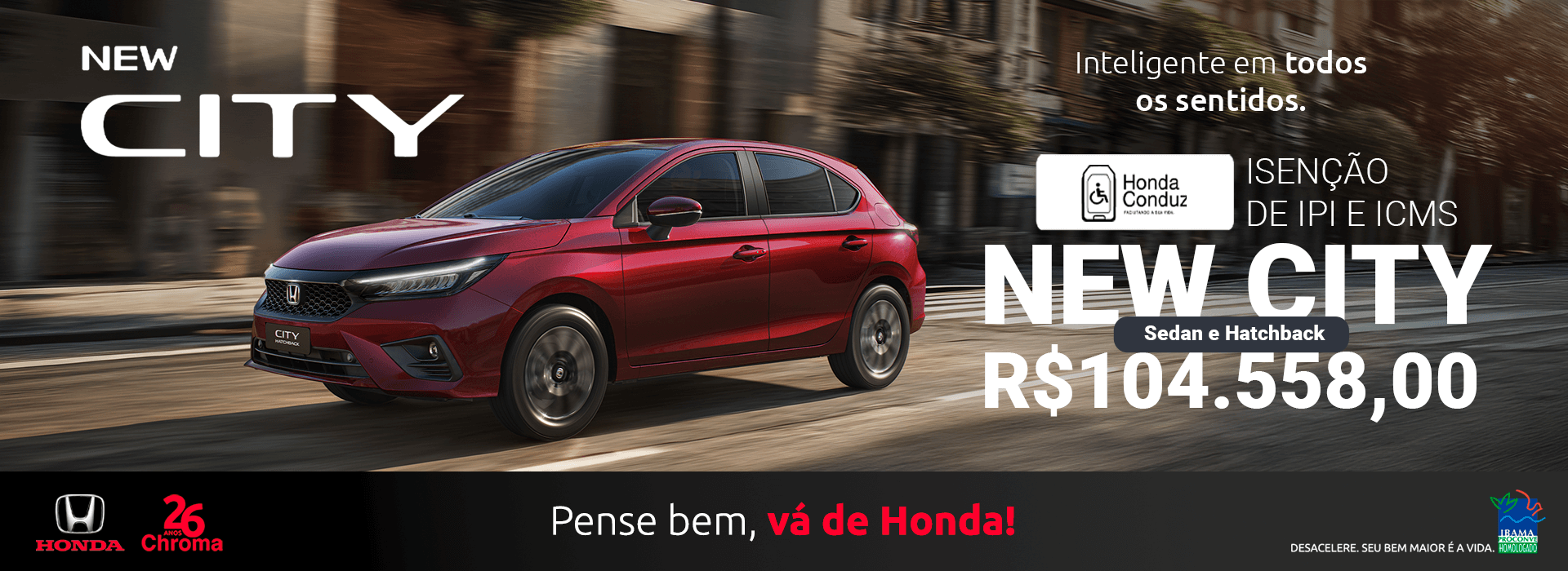 PCD – NEW CITY HATCHBACK OU SEDAN 