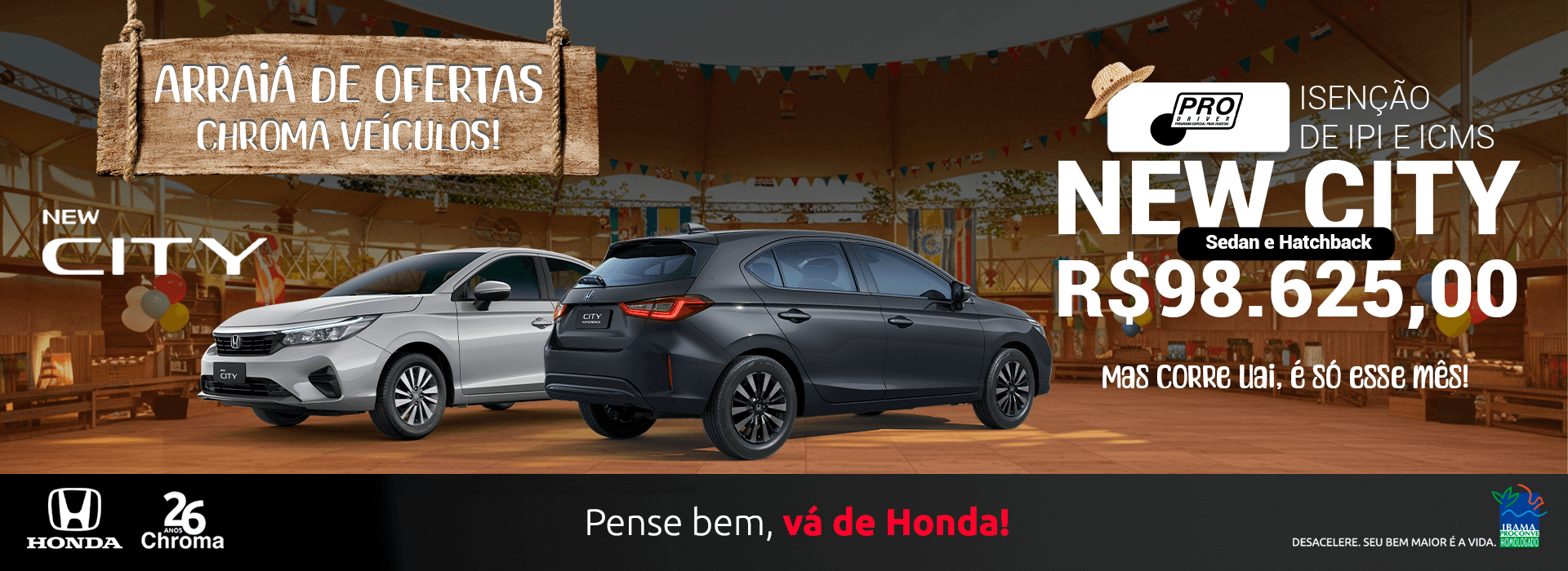 PRO – NEW CITY HATCHBACK OU SEDAN 